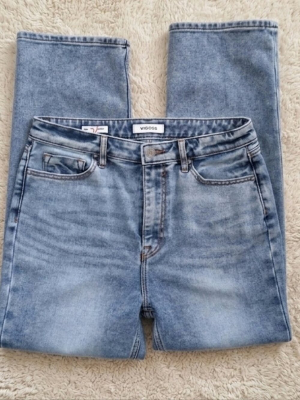 Vigoss High-Rise Mom Straight Jeans | Size 29